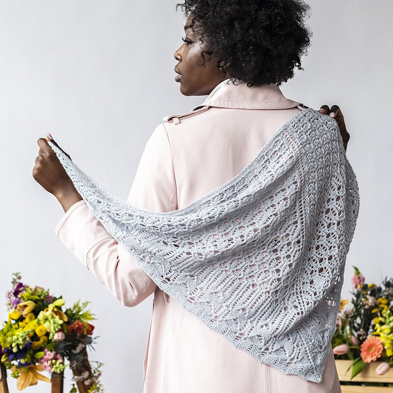 Kelbourne Woolens Patterns Meadowsweet Shawl Pattern