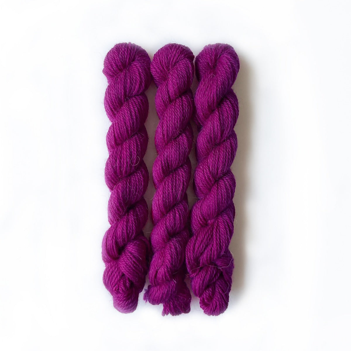Kelbourne Woolens Yarn 520 raspberry mini Perennial Minis