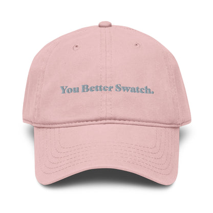 Kelbourne Woolens Goods Dusty Rose Garment Dyed Embroidered Hat
