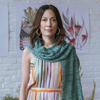 Kelbourne Woolens Patterns Palms Crochet Shawl Pattern