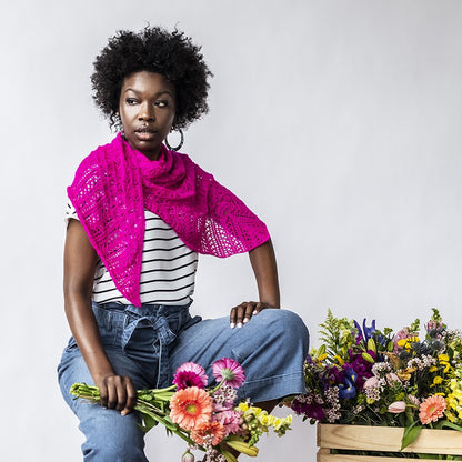 Kelbourne Woolens Patterns Parquet Shawl Pattern