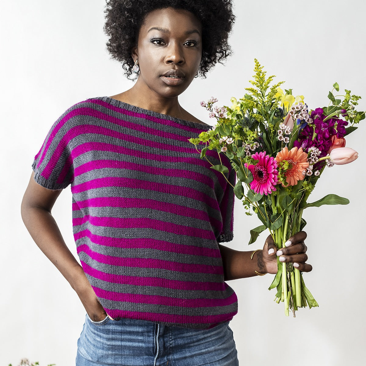 Kelbourne Woolens Patterns Roxborough Dolman Sweater Pattern