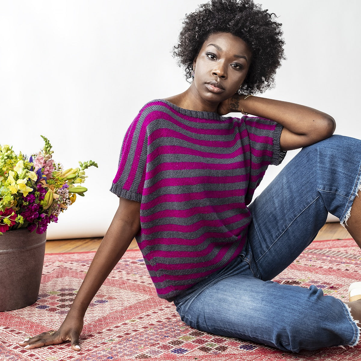 Kelbourne Woolens Patterns Roxborough Dolman Sweater Pattern