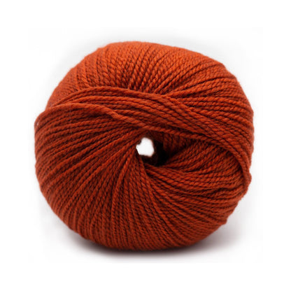 BC Garn Yarn 011 Burnt Orange Semilla GOTS