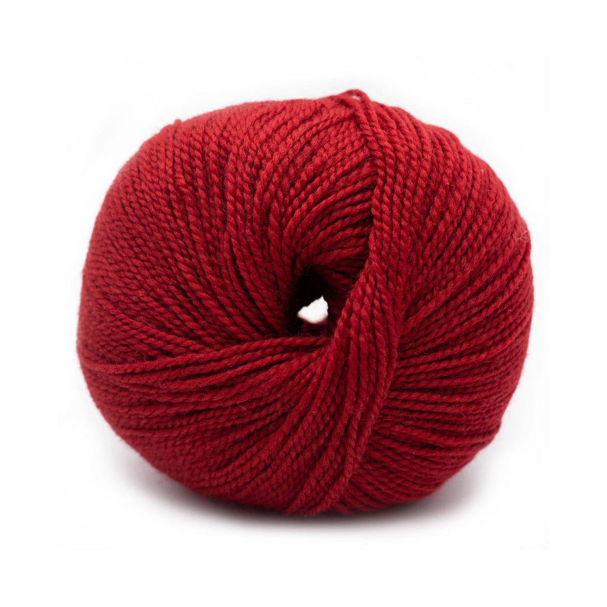 BC Garn Yarn 012 Dark Red Semilla GOTS