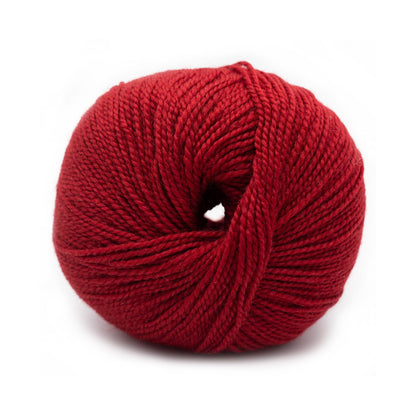 BC Garn Yarn 012 Dark Red Semilla GOTS