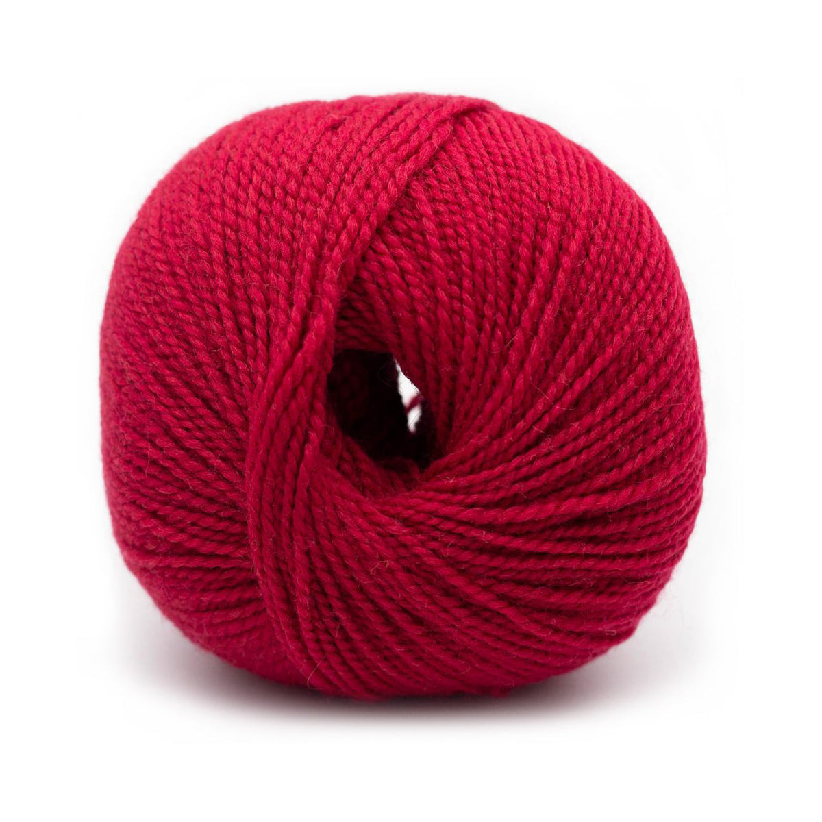 BC Garn Yarn 013 Cherry Red Semilla GOTS