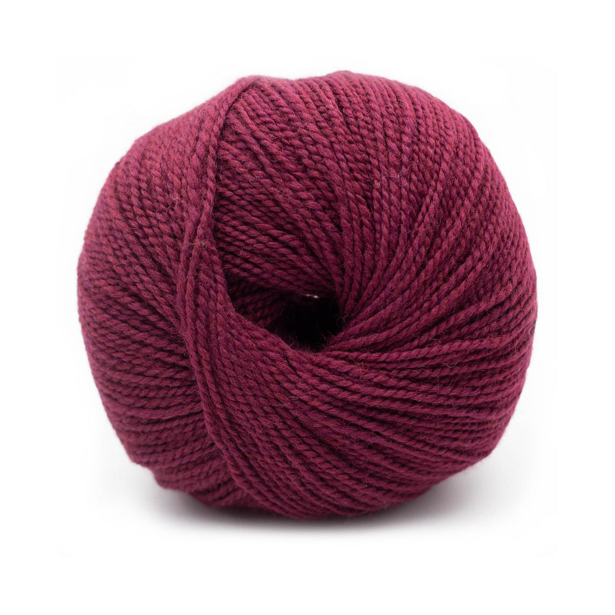 BC Garn Yarn 014 Aubergine Semilla GOTS