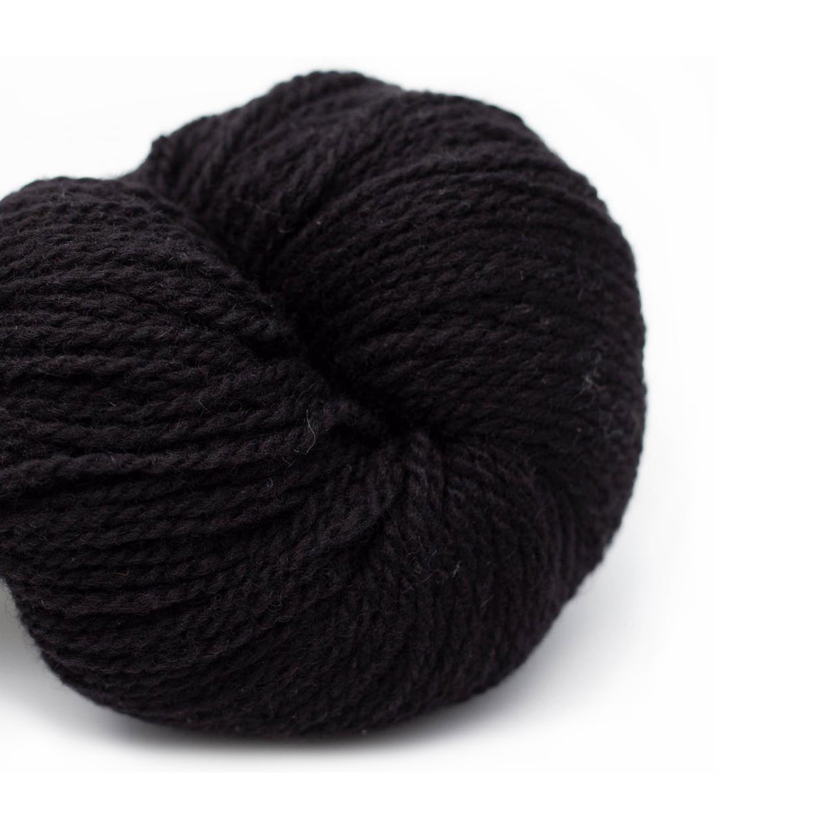 BC Garn Yarn 05 black Semilla Melange GOTS
