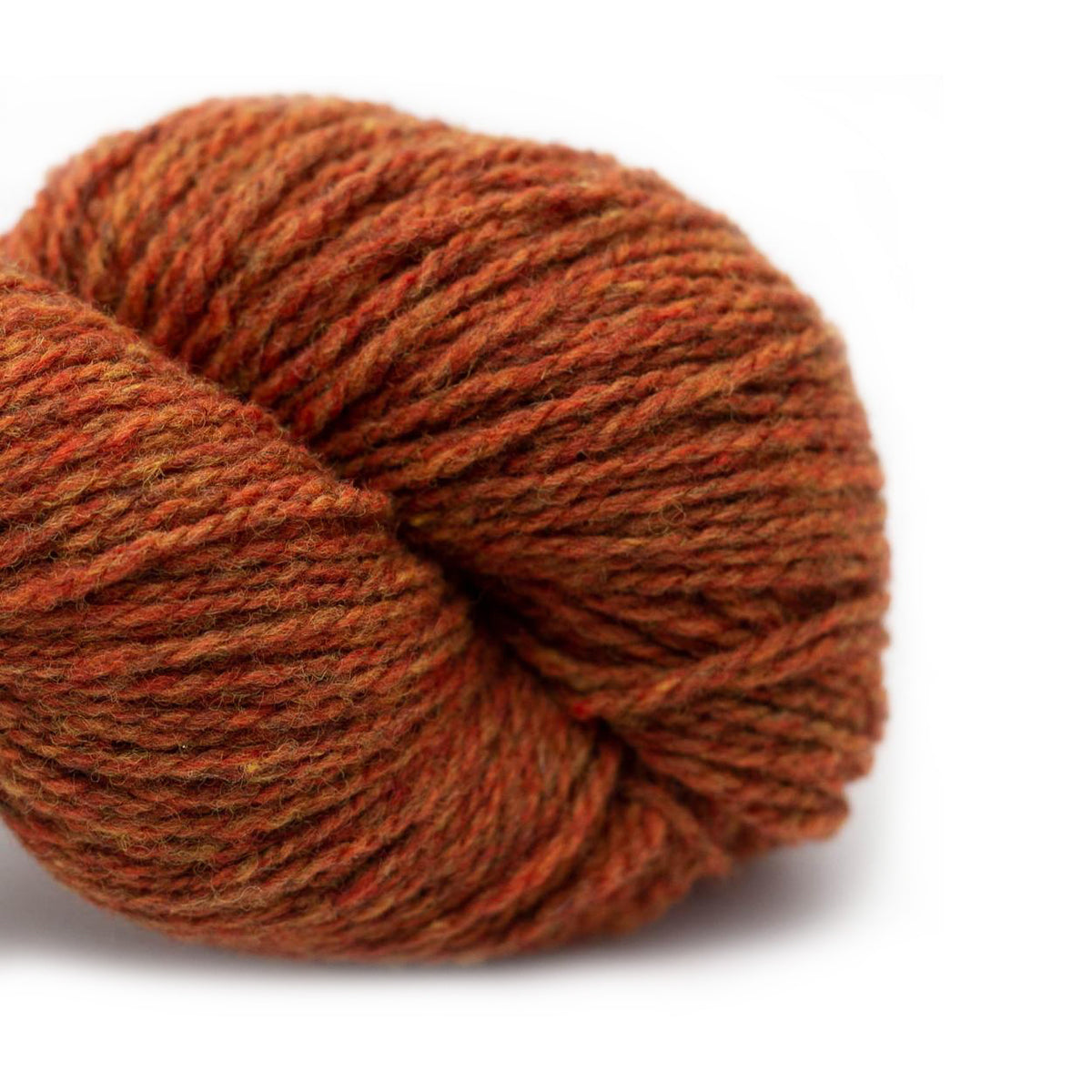 BC Garn Yarn 12 rust Semilla Melange GOTS