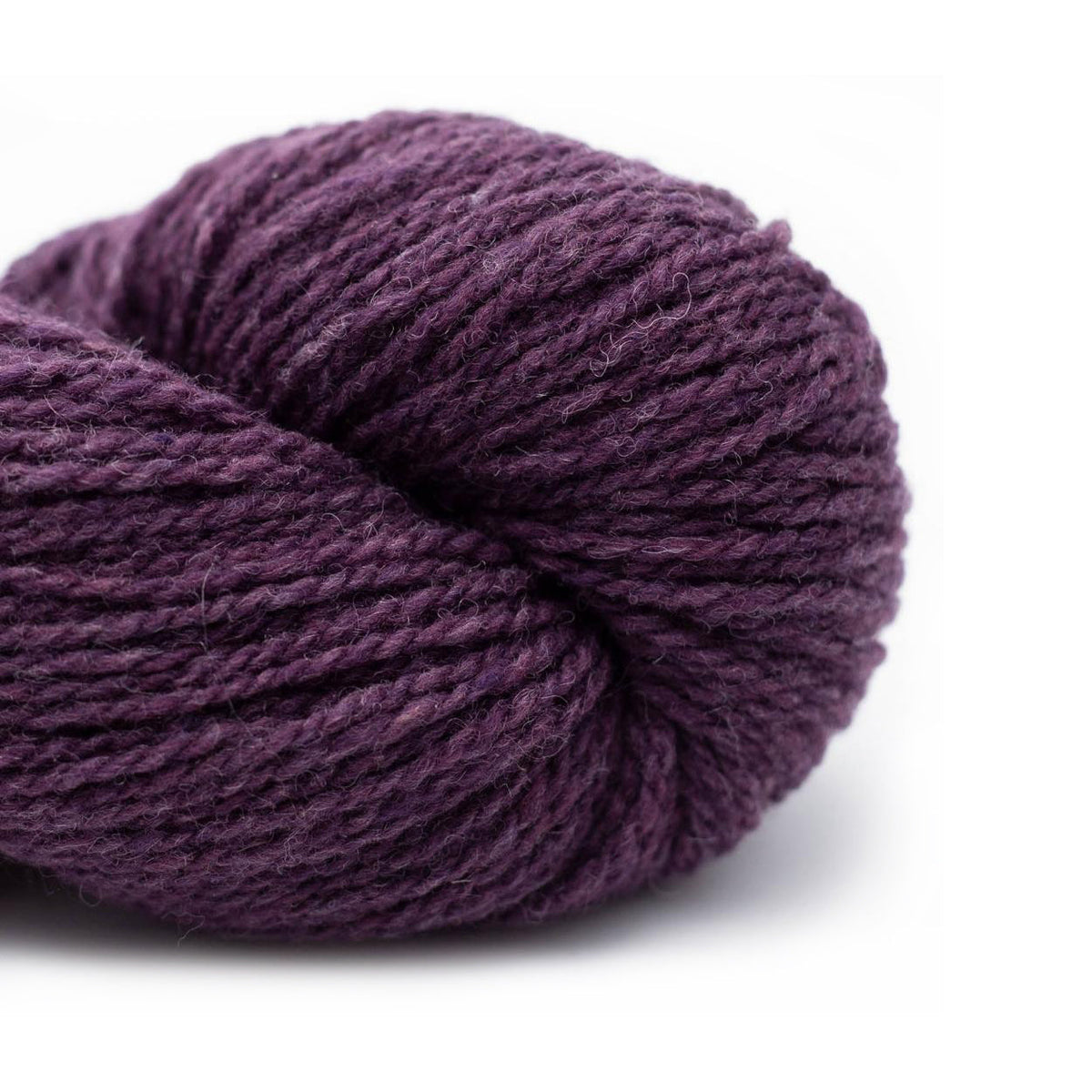BC Garn Yarn 14 eggplant Semilla Melange GOTS