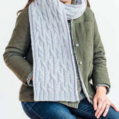 Kelbourne Woolens Patterns Travertine Scarf Pattern