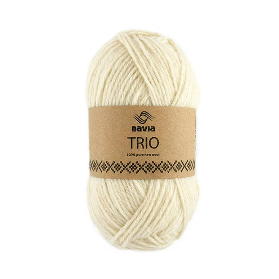 Navia Yarn 031 white Trio