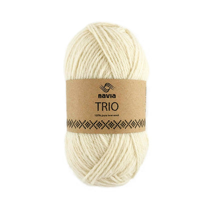 Navia Yarn 031 white Trio
