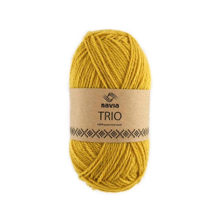 Navia Yarn 336 curry Trio