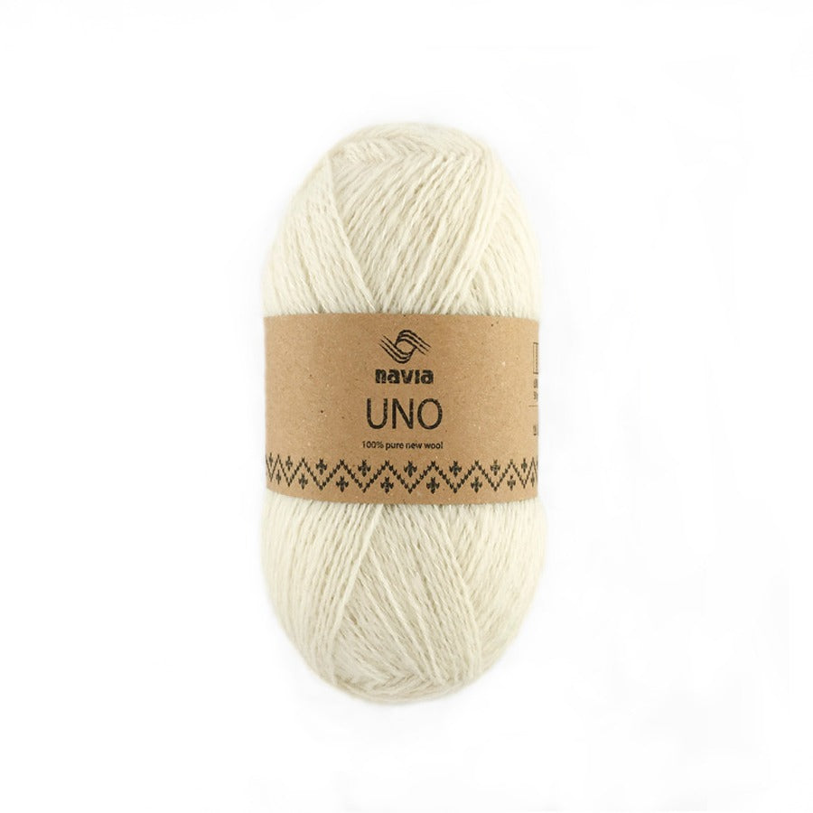 Navia Yarn 011 white Uno
