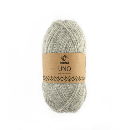 Navia Yarn 012 light grey Uno