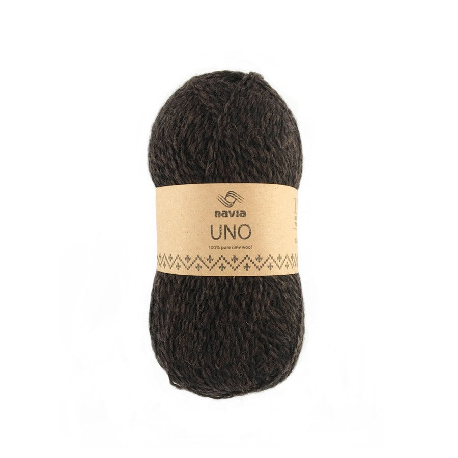 Navia Yarn 016 dark brown Uno
