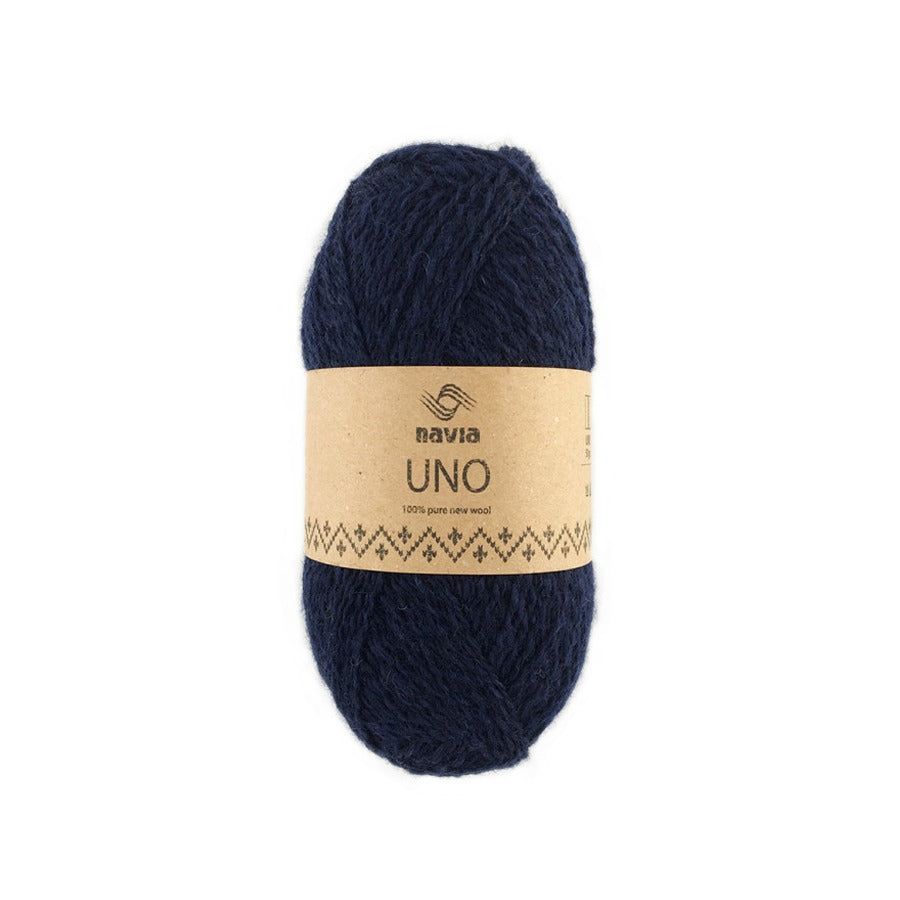 Navia Yarn 124 navy blue Uno