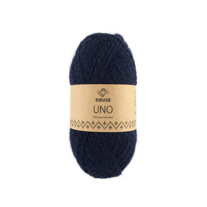 Navia Yarn 124 navy blue Uno