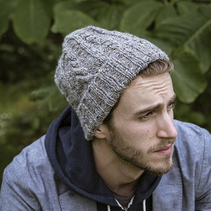 Kelbourne Woolens Patterns Wyatt Cabled Hat